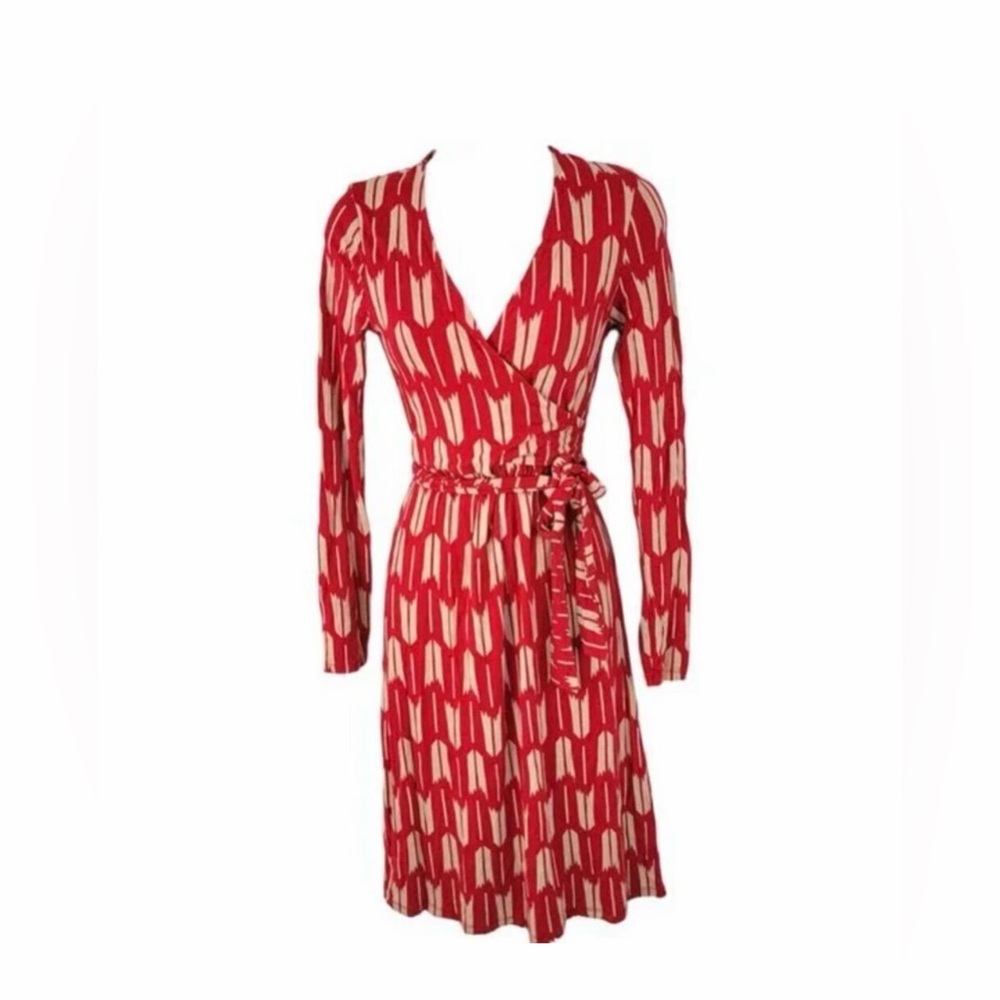 Boden Henrietta faux wrap dress size 8R